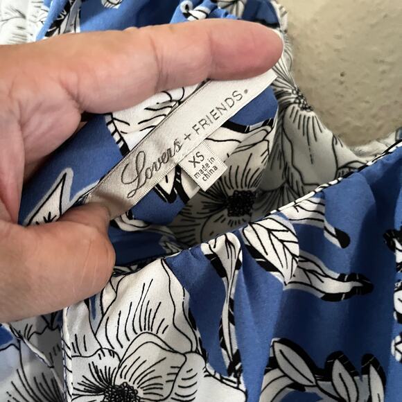 NEW Lovers + Friends Life's a beach floral top - Picture 10 of 11